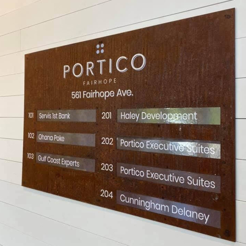 Interior Signage